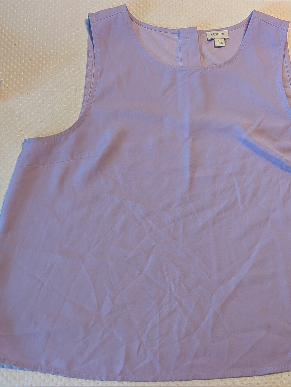 J. Crew Lavender Scoop Neck Tank